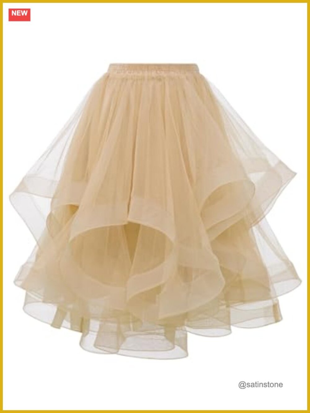 Tulle Skirts for Women Long Puffy Layered Tutu Midi Skirt
